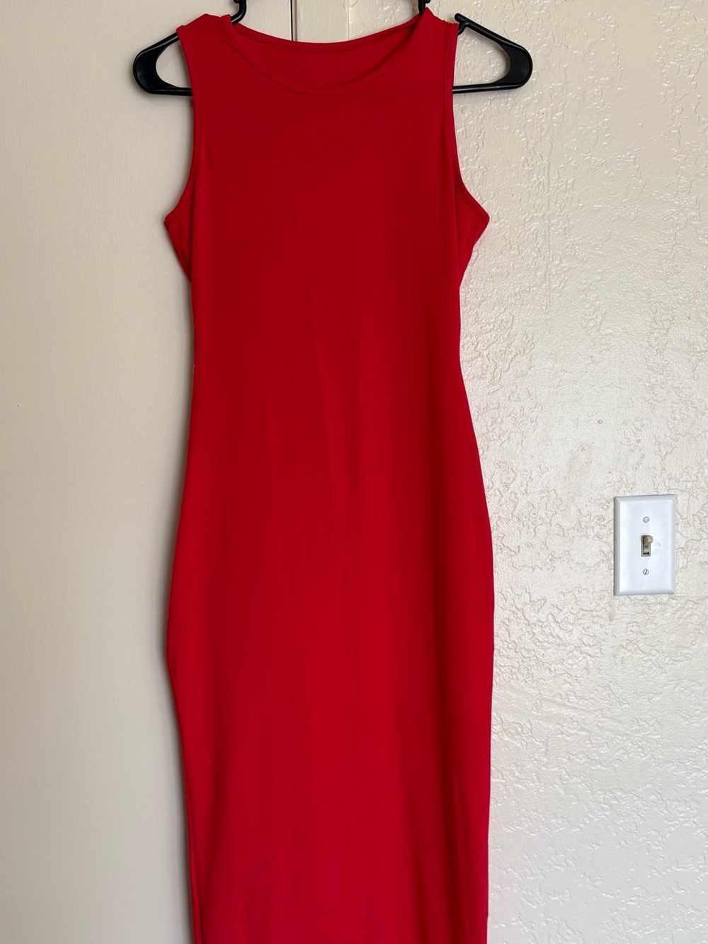 Red Sleeveless Maxi Dress - Elegant Bodycon Gown